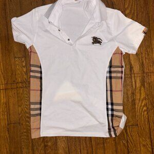 Burberry Polo Tee -Med